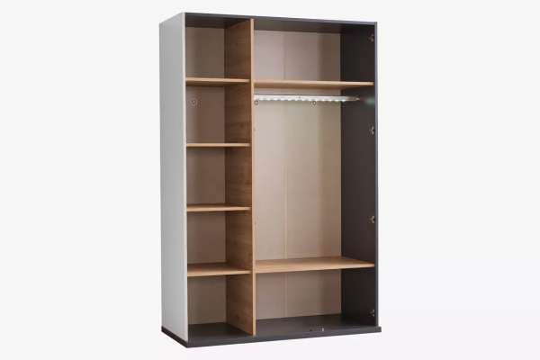 Kupa HARVEY Kleiderschrank, 133 cm breit