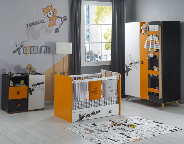 Ritmik EXTREME Babyzimmer 3-teilig