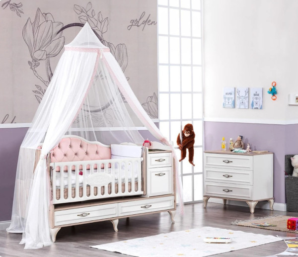 Lajivert GOLDEN Babyzimmer 2-teilig